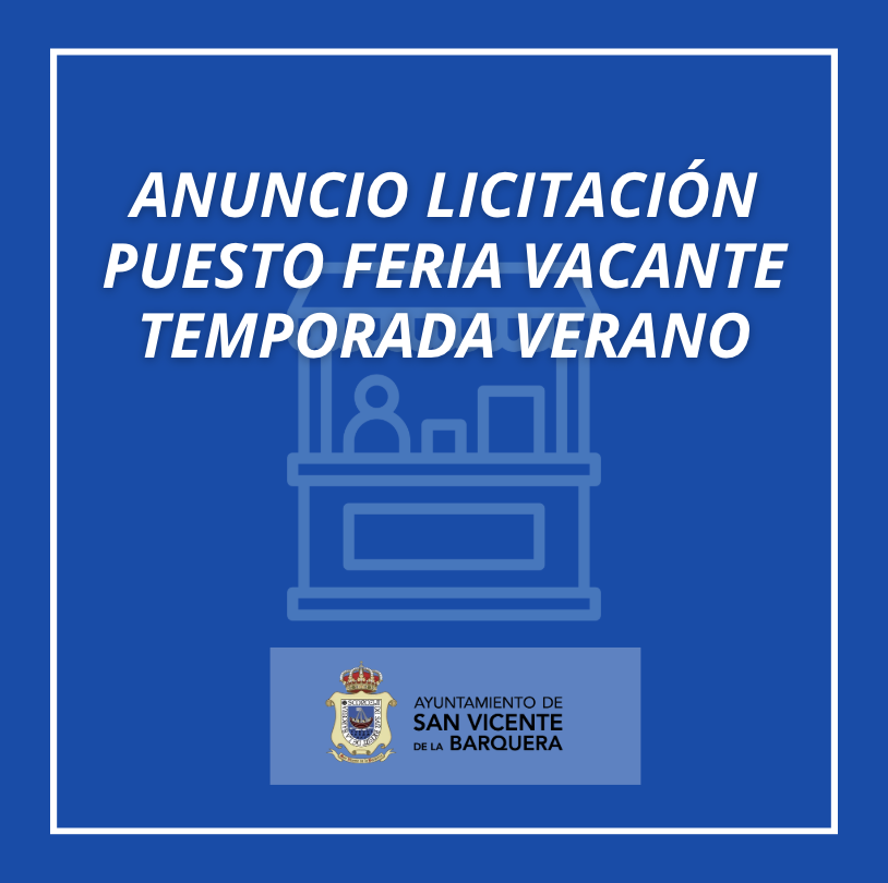 Vacante en la Feria de Verano